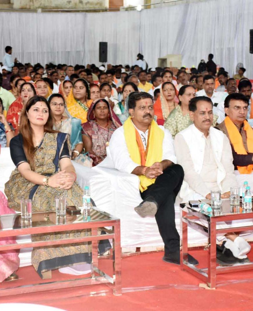 सेवा संकल्प अभियान के तहत कबीरधाम में निकली भव्य सेवा ज्योति यात्रा, उप मुख्यमंत्री  विजय शर्मा हुए शामिल