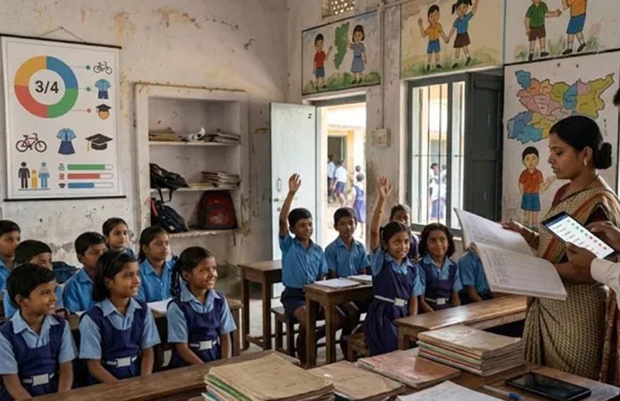 बिहार के सरकारी स्कूलों में 75% हाजिरी जरूरी, तभी मिलेंगे योजना के पैसे