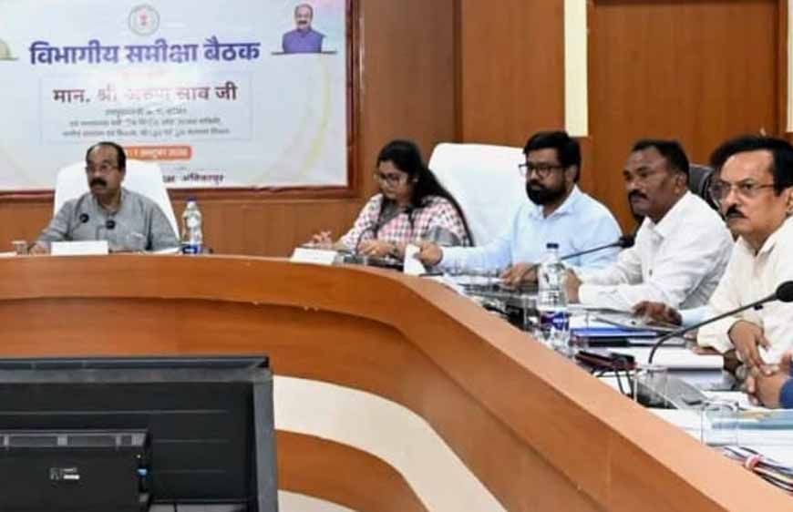 उप मुख्यमंत्री अरुण साव ने की विकास कार्यों की प्रगति और योजनाओं के क्रियान्वयन की समीक्षा