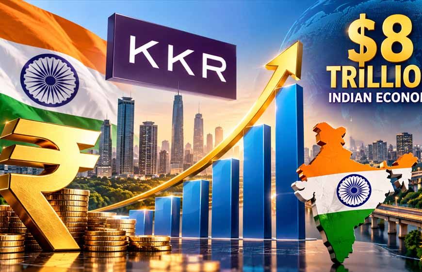 अगले 10 साल में $8 ट्रिलियन के पार पहुंचेगी भारतीय इकोनॉमी, KKR ने जताया भरोसा