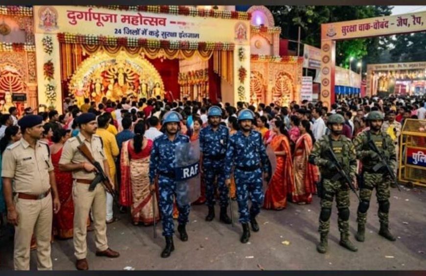 झारखंड में दुर्गा पूजा पर सुरक्षा के कड़े इंतजाम, 14 से 23 अक्टूबर तक जिलों में तैनात होंगे अतिरिक्त जवान