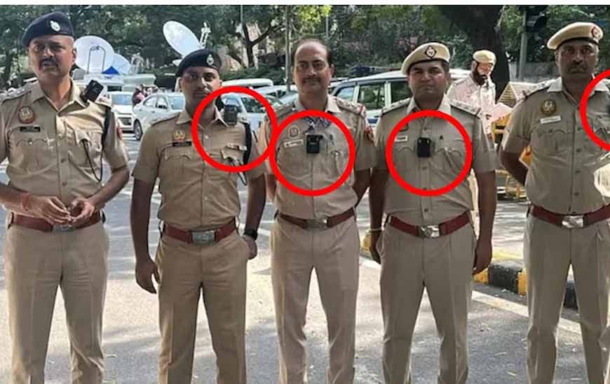 दिल्ली पुलिस की वर्दी पर लगा बॉडी कैमरा क्यों चर्चा में? जानें कैसे करता है काम और क्यों हुआ विवाद