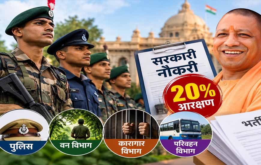पूर्व अग्निवीर युवाओं के लिए योगी सरकार ने आसान की सरकारी नौकरी की राह