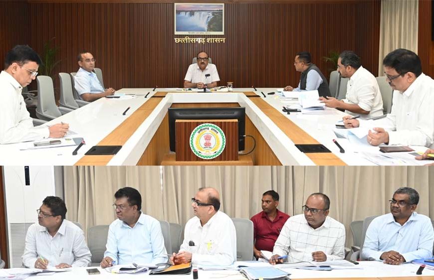 मुख्य सचिव की अध्यक्षता में राज्य जल संसाधन उपयोग समिति की बैठक सम्पन्न