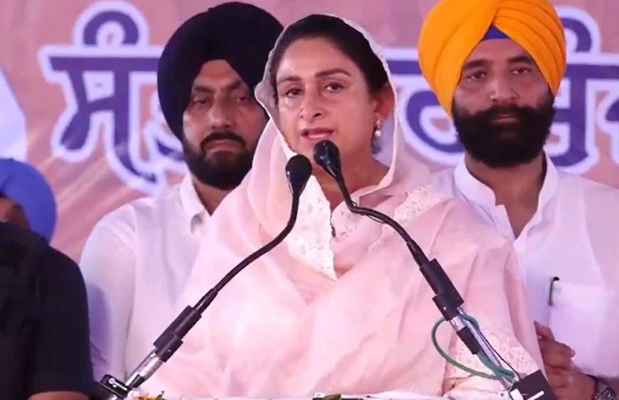 हरसिमरत बादल का बड़ा वादा: अकाली सरकार बनी तो महिला DGP संभालेंगी मोर्चा