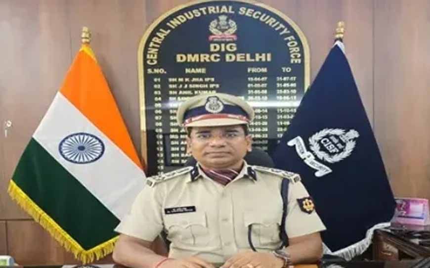 छत्तीसगढ़ के IPS अधिकारी संतोष सिंह की नई पोस्टिंग, दिल्ली मेट्रो में DIG पद की कमान संभाली