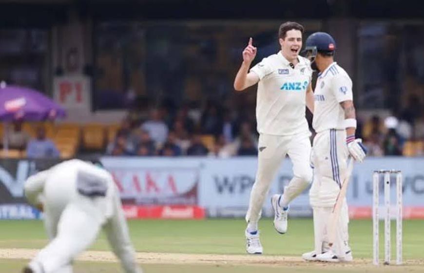 भारत दौरे से पहले न्यूजीलैंड को बड़ा झटका, चोट के कारण तेज गेंदबाज विल ओ'रूर्के सीरीज से बाहर