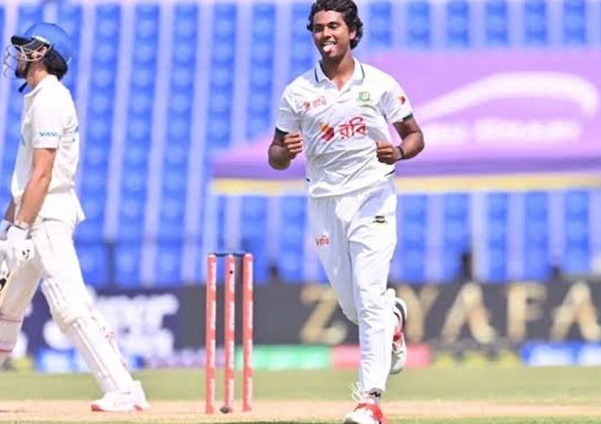 हसन महमूद ने टेस्ट क्रिकेट में रचा इतिहास, हैट्रिक लेने वाले बांग्लादेश के पहले तेज गेंदबाज बने