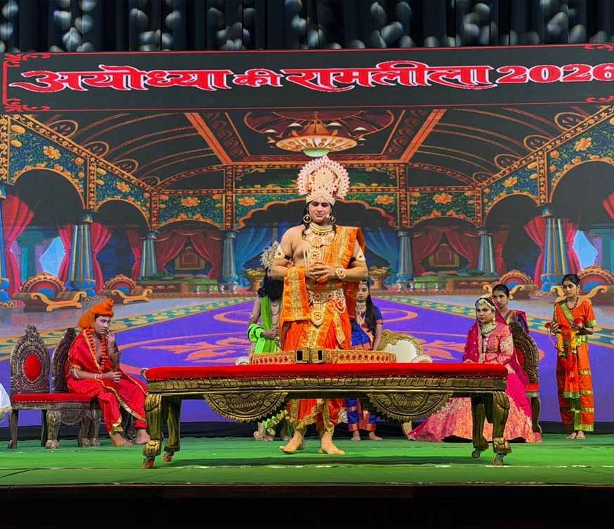 मुख्यमंत्री योगी आदित्यनाथ की पहल से दिल्ली में सजी फिल्मी सितारों की रामलीला