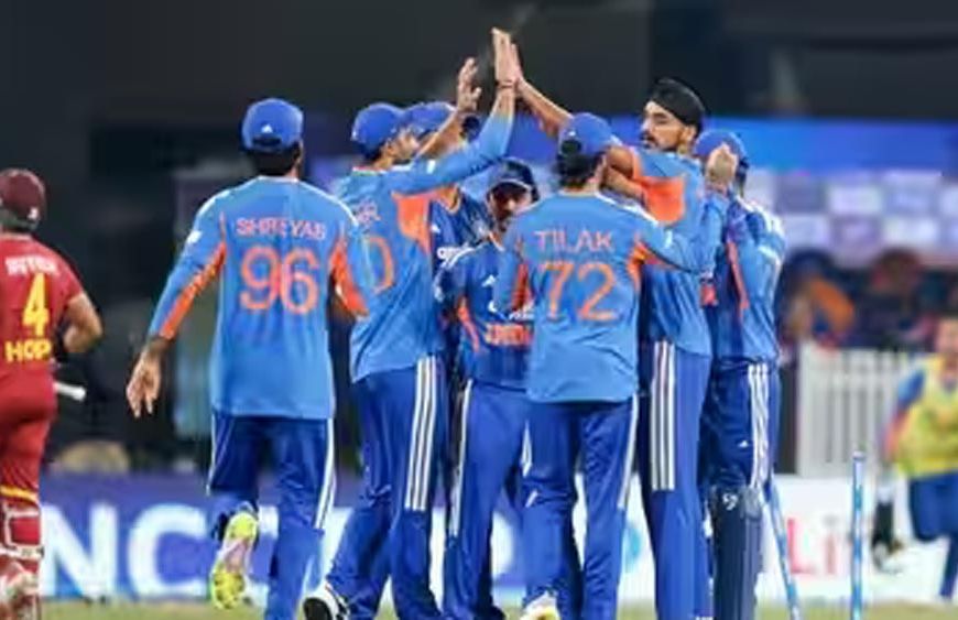 इंदौर T20 में भारत की जीत, वेस्टइंडीज को 14 रन से हराकर सीरीज में 2-1 की बढ़त