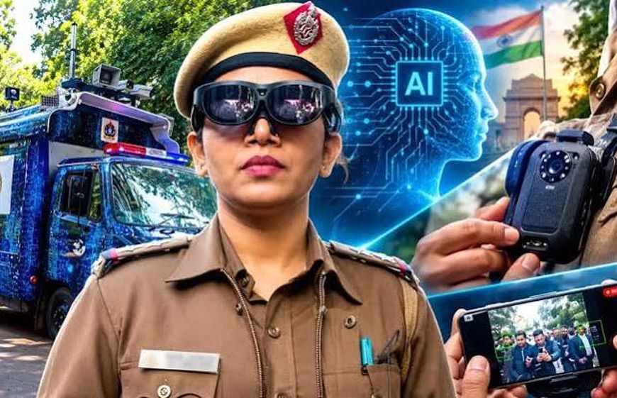 दिल्ली पुलिस की निगरानी में AI का इस्तेमाल, स्मार्ट चश्मे और ड्रोन से होगी भीड़ पर नजर