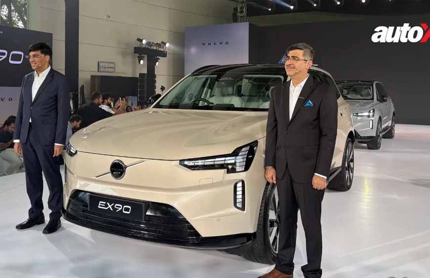 Volvo EX90 भारत में लॉन्च, ₹1.26 करोड़ कीमत; एक चार्ज में मिलेगी 625 KM तक की रेंज