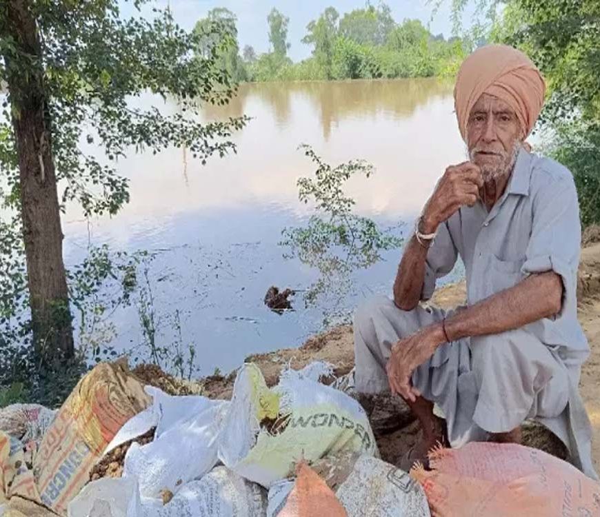 हरियाणा में बारिश से लुढ़का पारा, जलभराव ने बढ़ाई किसानों की चिंता