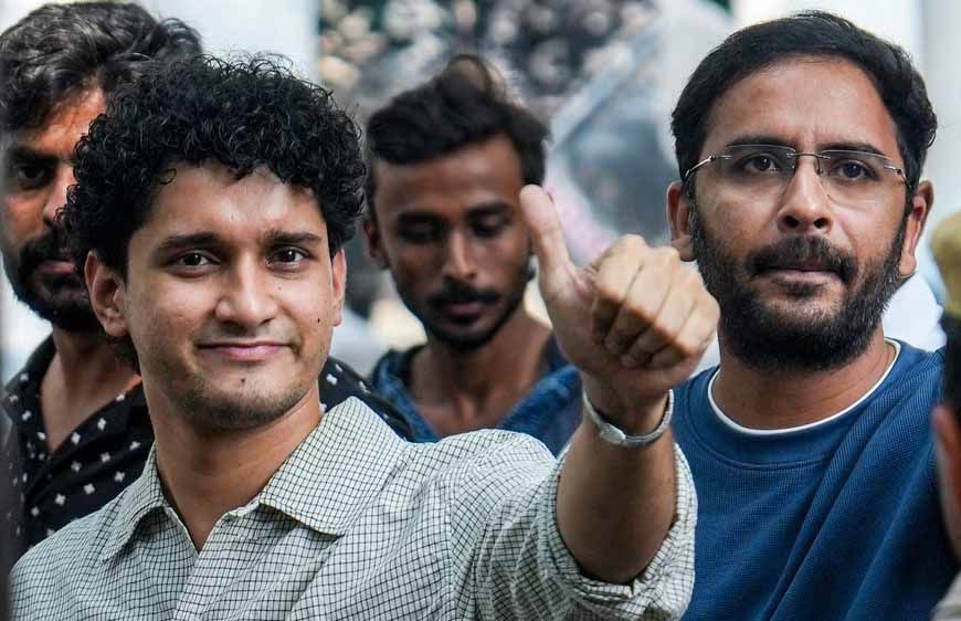 सौरव दास और आशुतोष रांका फिर हिरासत में, दिल्ली पुलिस की कार्रवाई