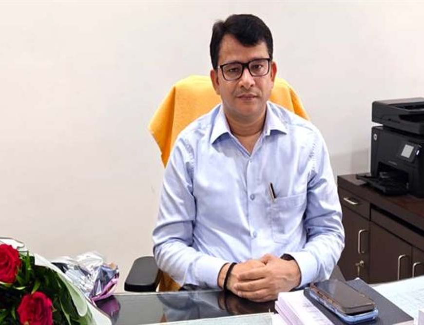 भरत यादव ने सचिव जनसंपर्क विभाग का कार्यभार ग्रहण किया