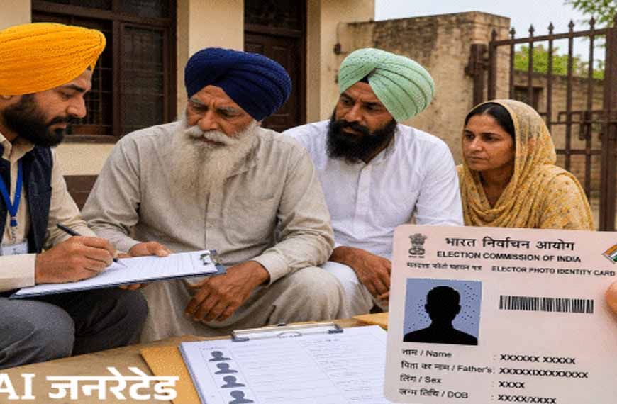 पंजाब में SIR से 13.60 लाख वोटर घटे, जानें किस दिग्गज के हलके में कितने नाम कटे