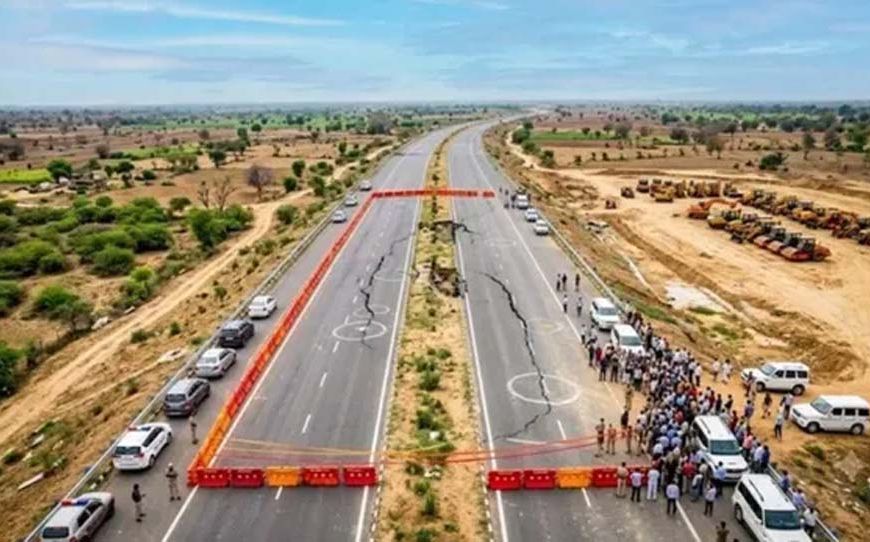 राम वन गमन मार्ग निर्माण में लापरवाही, ठेकेदार फर्म एक साल के लिए डिबार