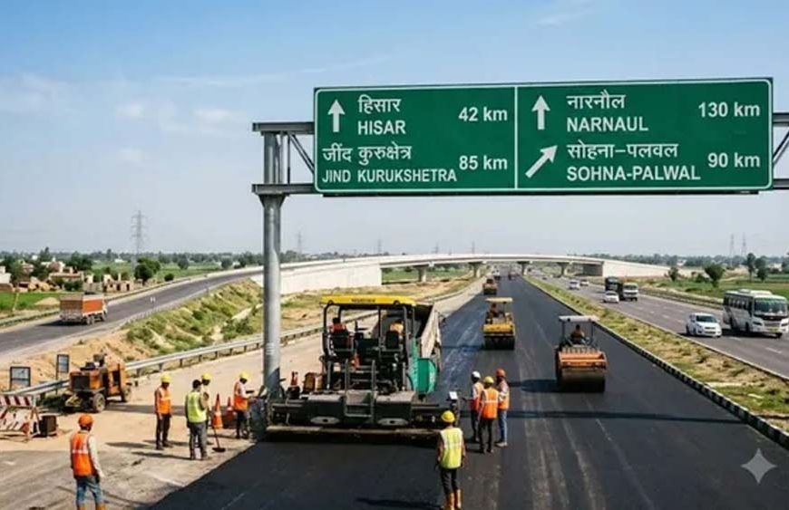 हरियाणा के पांच शहरों में बनेंगे बाईपास और रिंग रोड, 9700 करोड़ रुपये होंगे खर्च