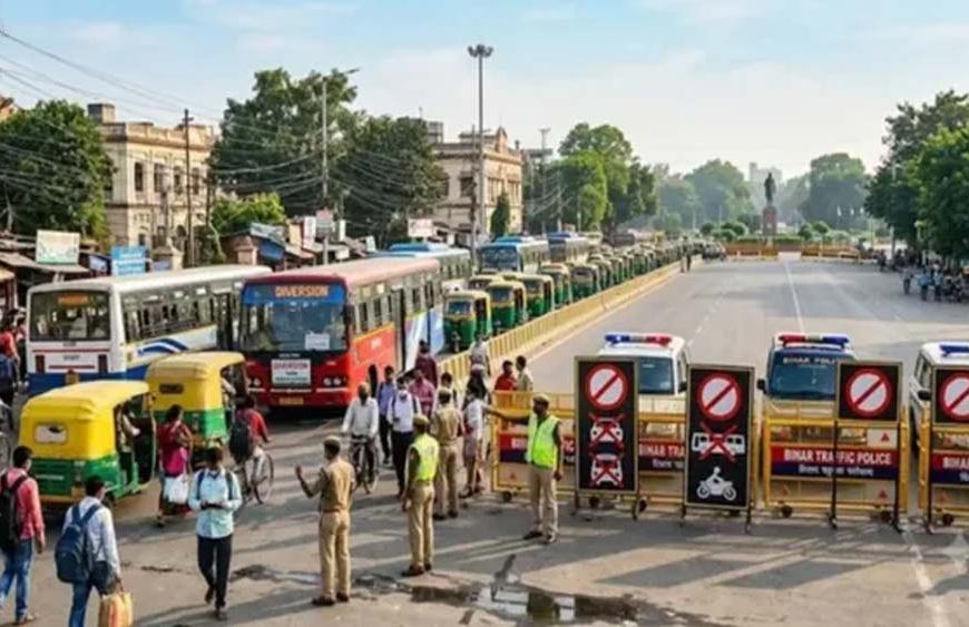 पटना में दुर्गा पूजा पर 17 से 20 अक्टूबर तक ट्रैफिक बदलाव, घर से निकलने से पहले जानें रूट