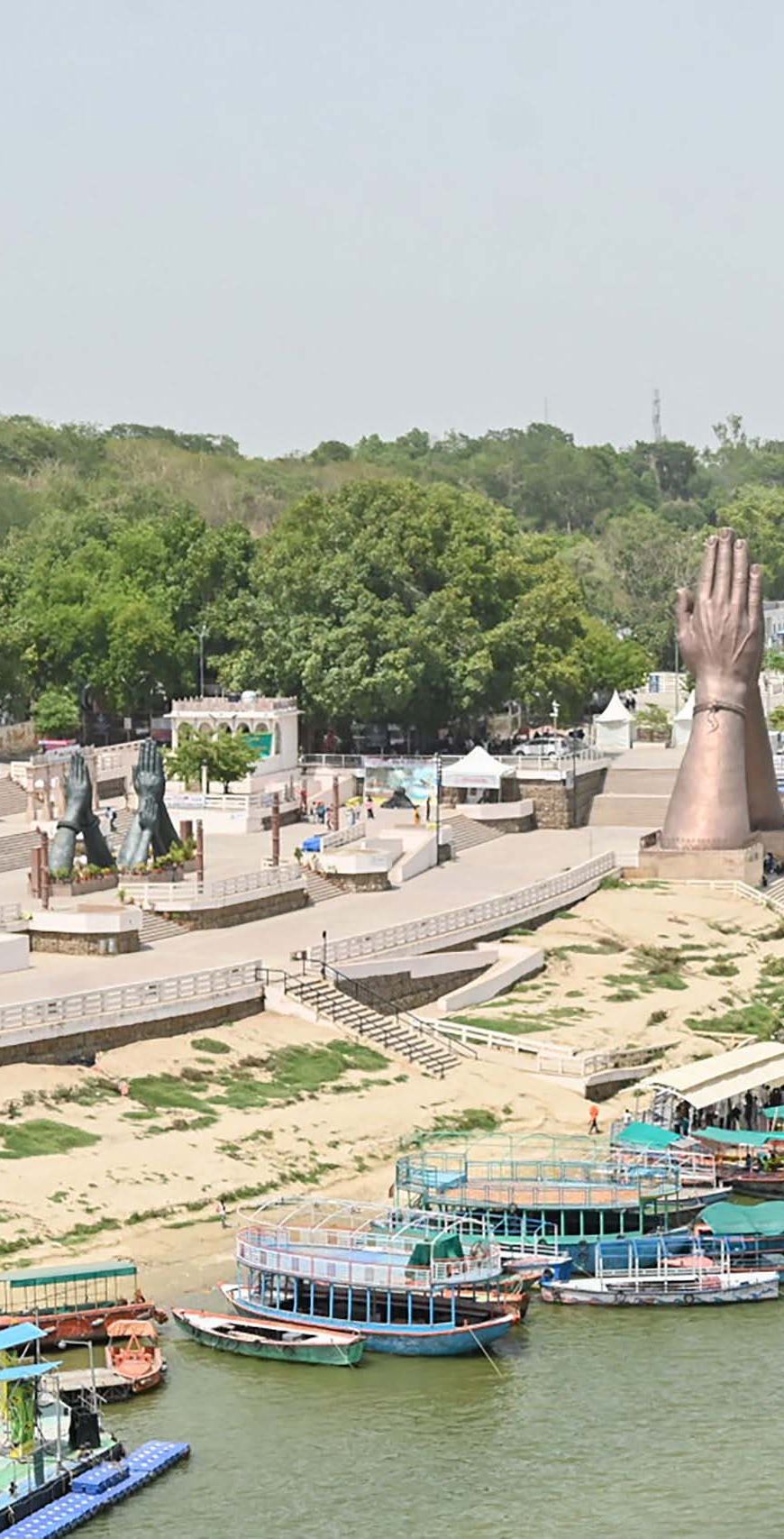 वाराणसी में एयर शो से पहले नमो घाट सील, 22 से 25 अक्टूबर तक सुरक्षा के कड़े इंतजाम