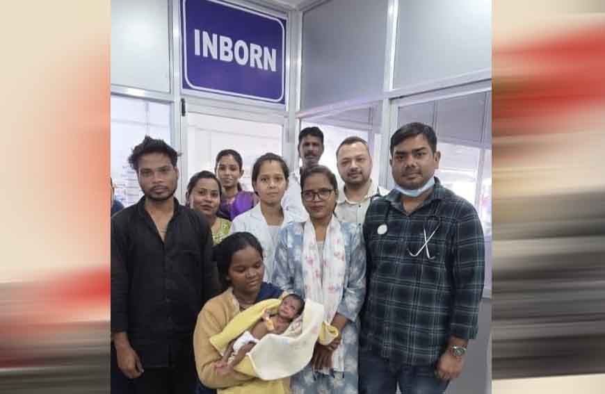 छत्तीसगढ़ की स्वास्थ्य सेवाओं ने रचा जीवन रक्षा का नया अध्याय, महज 900 ग्राम के नवजात को मिला नया जीवन