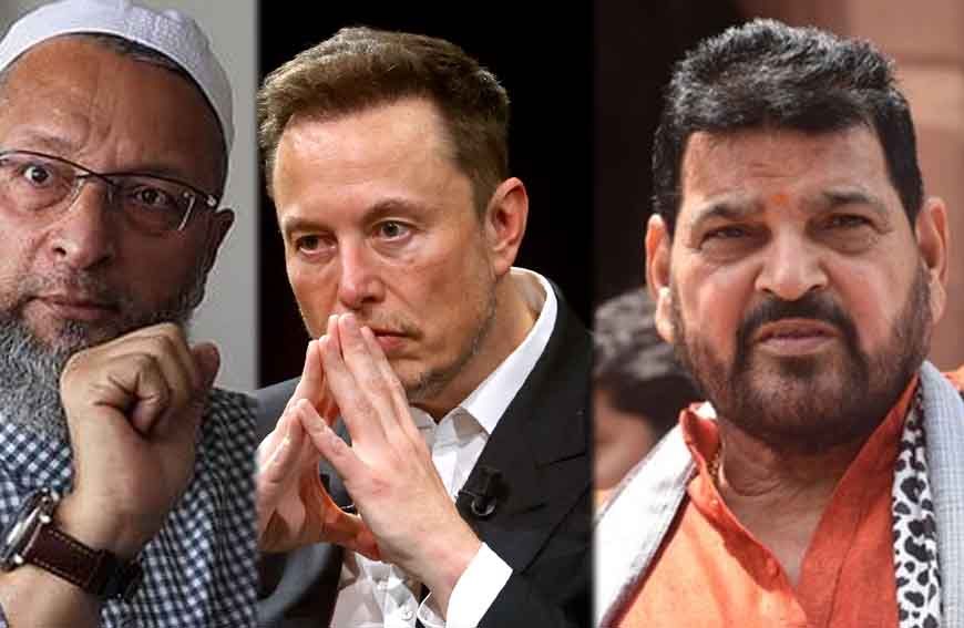 ओवैसी का मस्क पर निशाना, बोले- मोदी का विरोधी हूं, लेकिन कोई गोरा भारत को आदेश नहीं देगा