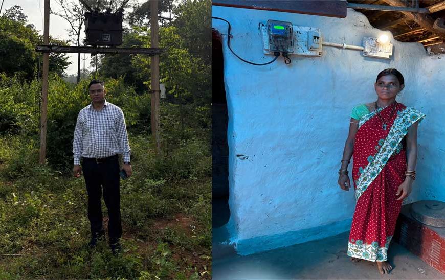 नियद नेल्ला नार योजना से अबूझमाड़ के ग्राम बोरानिरपी में पहली बार पहुंची बिजली, रोशन हुआ पूरा गांव