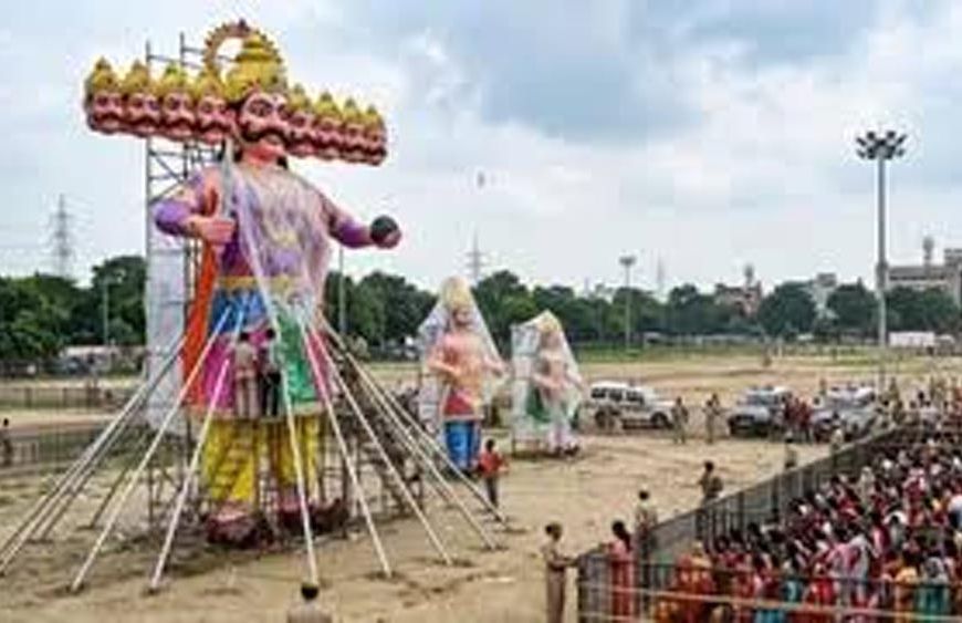 पटना के गांधी मैदान में 20 अक्टूबर को होगा रावण दहन, 90 फीट का बनेगा रावण का पुतला