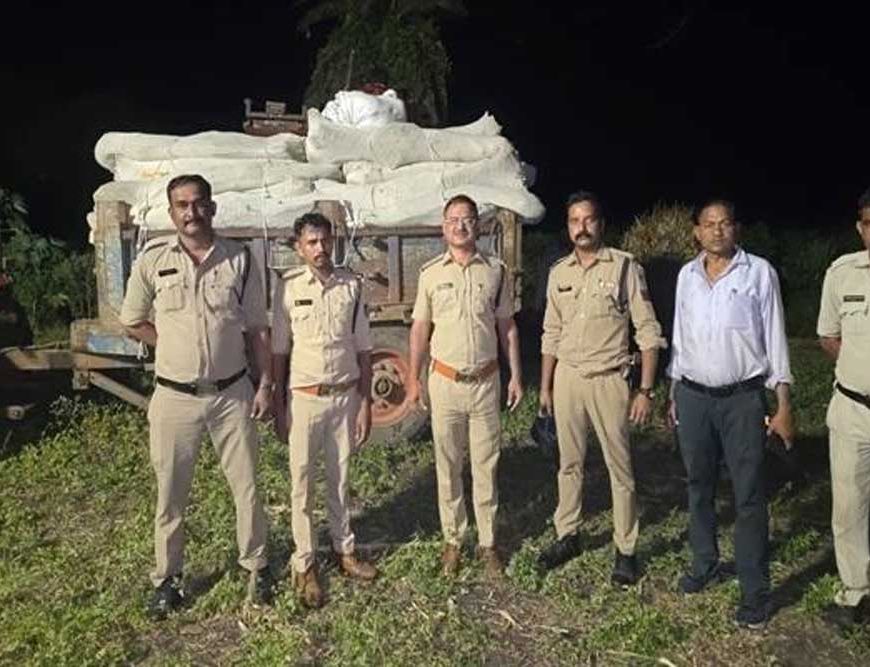 अवैध मादक पदार्थों के विरुद्ध मध्यप्रदेश पुलिस की प्रभावी कार्रवाई जारी