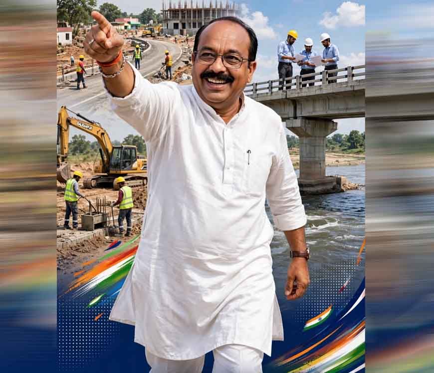 चोट के बाद फिर फुल फॉर्म में डिप्टी सीएम अरुण साव, 157 करोड़ की सौगात के साथ फील्ड में वापसी
