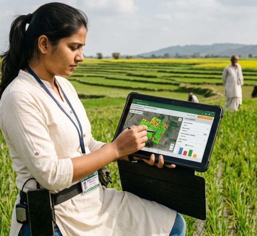झारखंड में डिजिटल क्रॉप सर्वे की रफ्तार धीमी, 24 जिलों में अब तक सिर्फ 38.80% खेतों का सर्वे पूरा
