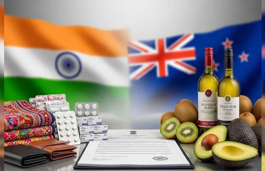 भारत-न्यूजीलैंड FTA आज से लागू, क्या अब सस्ते होंगे कीवी और सेब?