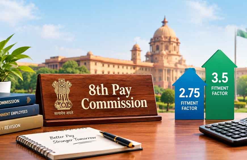 8th Pay Commission: 8वें वेतन आयोग में 140% सैलरी बढ़ने का दावा क्यों? समझें पूरा गणित