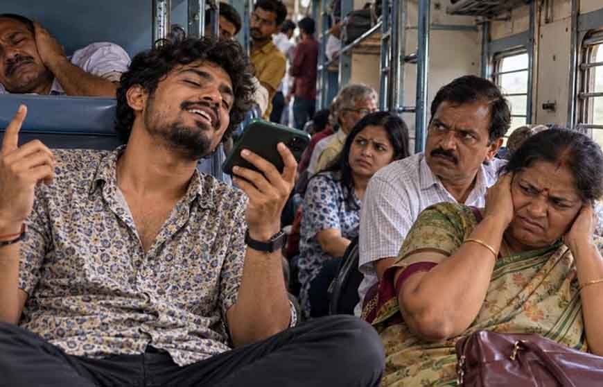 ट्रेन में स्पीकर पर गाना बजाना पड़ेगा भारी, रेलवे ने दी जेल और जुर्माने की चेतावनी