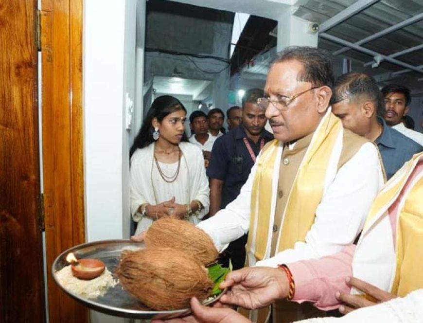 बाबा गुरु घासीदास जी के सत्य, अहिंसा और सामाजिक समरसता के मार्ग पर आगे बढ़ रही प्रदेश सरकार : साय