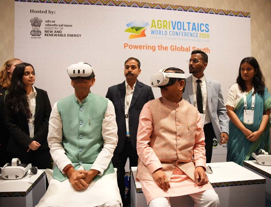 भारत मंडपम में 7वें एग्रीवोल्टाइक वर्ल्ड कॉन्फ्रेंस का केंद्रीय मंत्री शिवराज सिंह चौहान ने किया शुभारंभ