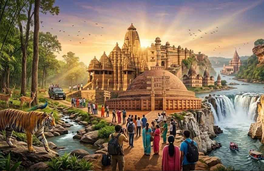 MP Tourism: मध्य प्रदेश में 3 साल में दोगुने हुए पर्यटक, 21.5 करोड़ के पार पहुंचा आंकड़ा
