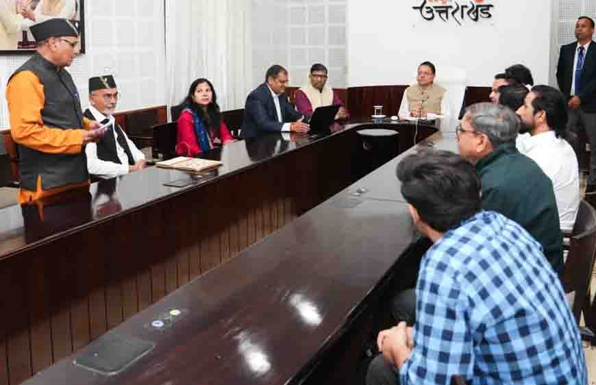 मुख्यमंत्री ने गढ़वाली, कुमाऊँनी और जौनसारी लोकभाषाओं के वॉइस कलेक्शन पोर्टल का किया शुभारंभ