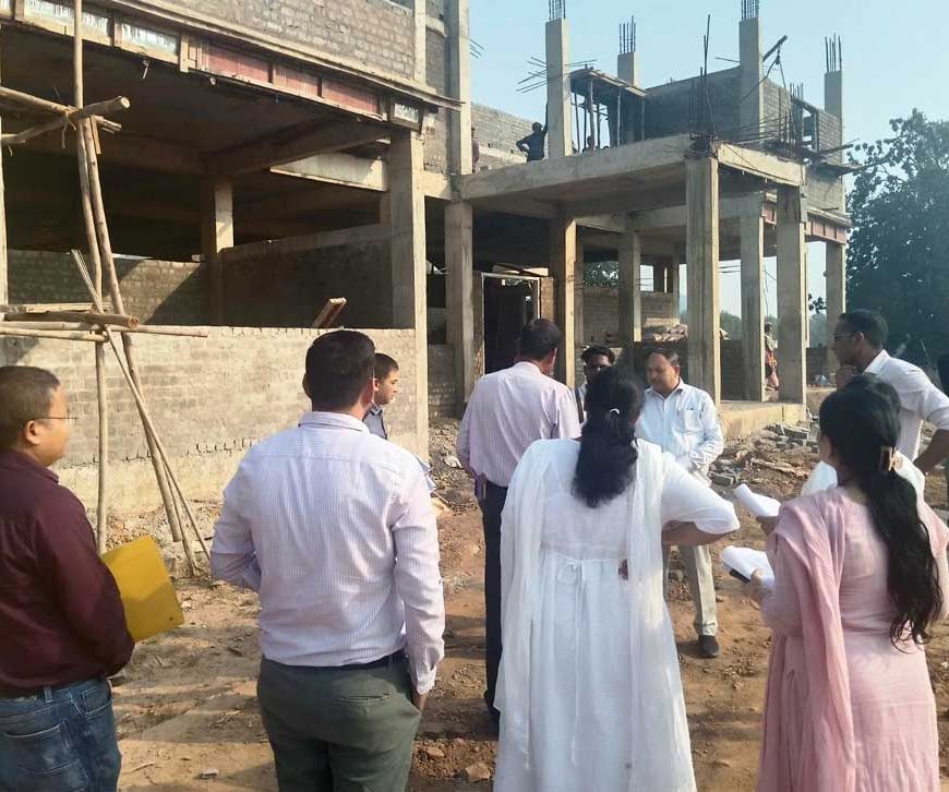 लोक निर्माण विभाग के सचिव ने निर्माणाधीन संयुक्त जिला कार्यालय भवन और पीडब्लूडी आवासीय परिसर का किया निरीक्षण