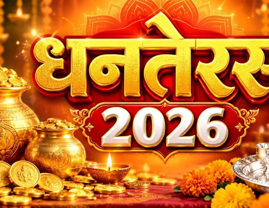 धनतेरस 2026 कब है? जानें 6 नवंबर को खरीदारी और पूजा का शुभ मुहूर्त