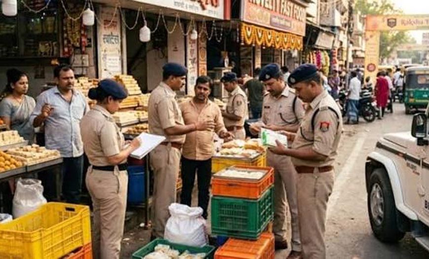 बिहार में 531 खाद्य प्रतिष्ठानों की जांच, 2 के लाइसेंस निलंबित; एक्सपायरी सामान जब्त