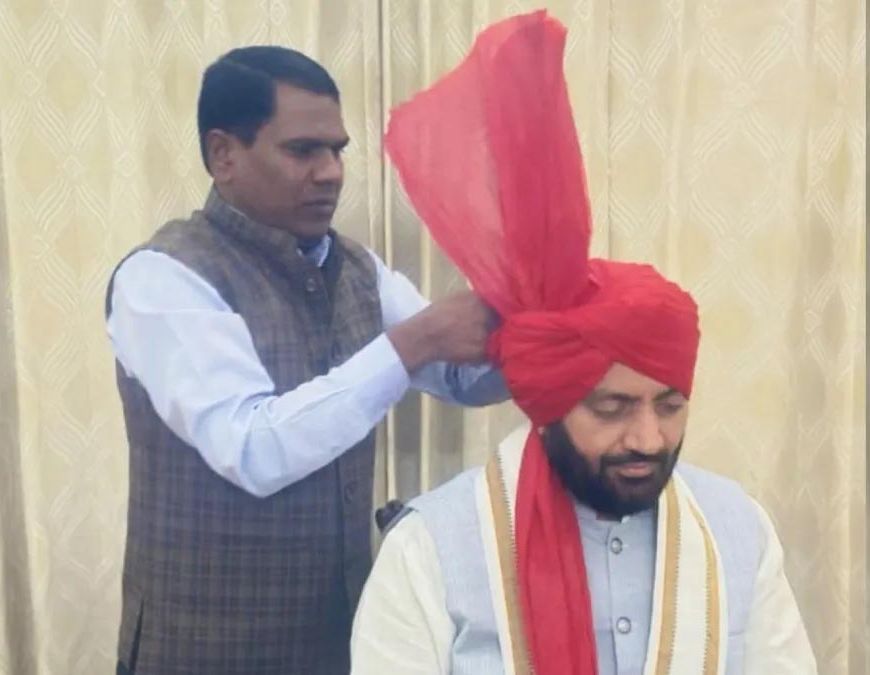 9 सेकंड में बांधते हैं हरियाणवी पगड़ी, PM मोदी से लेकर CM सैनी तक को पहना चुके हैं हरिकेश पपोसा