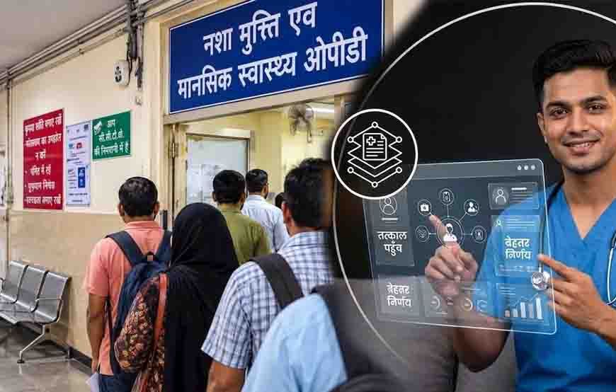 ग्वालियर का JAH डिजिटल हेल्थ रिकॉर्ड में MP में दूसरे नंबर पर, फिर भी OPD में लंबी कतारें