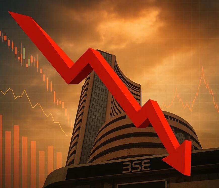 शेयर बाजार में फिर हाहाकार! खुलते ही 500 अंक से ज्यादा टूटा सेंसेक्स, आखिर क्यों आई बड़ी गिरावट?