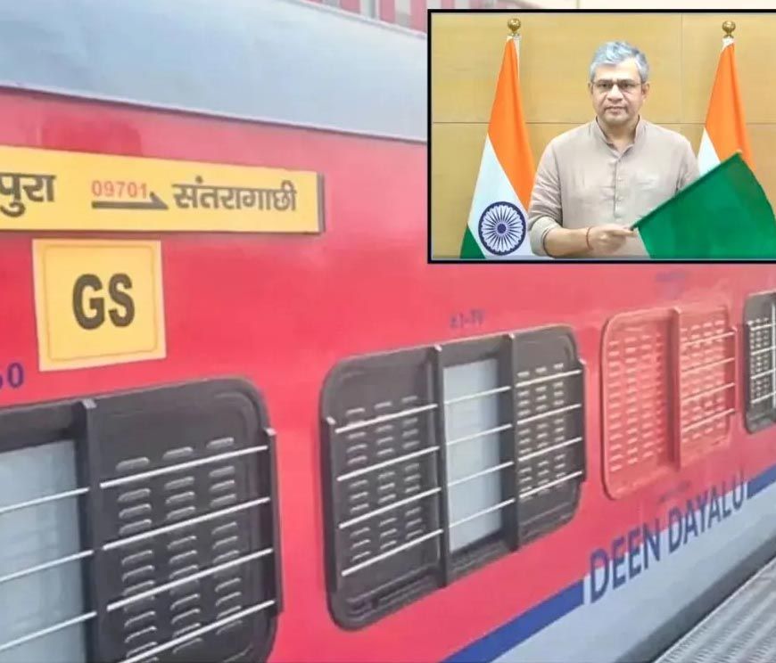 जयपुर से कोलकाता के लिए नई साप्ताहिक ट्रेन शुरू, 5 राज्यों के यात्रियों को मिलेगा सीधा रेल कनेक्शन