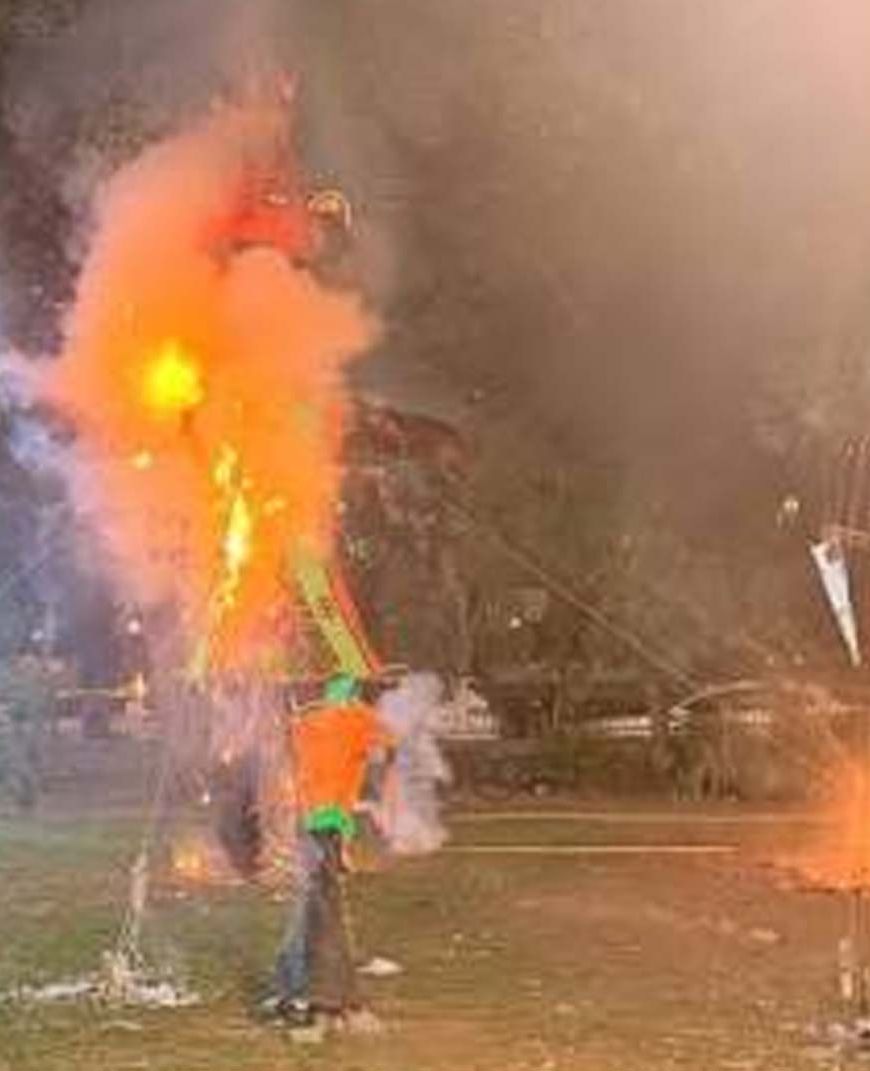 लुधियाना में रावण के पुतले पर CM और मेयर की तस्वीरें लगाने पर बवाल, अकाली पार्षद समेत 7 पर FIR
