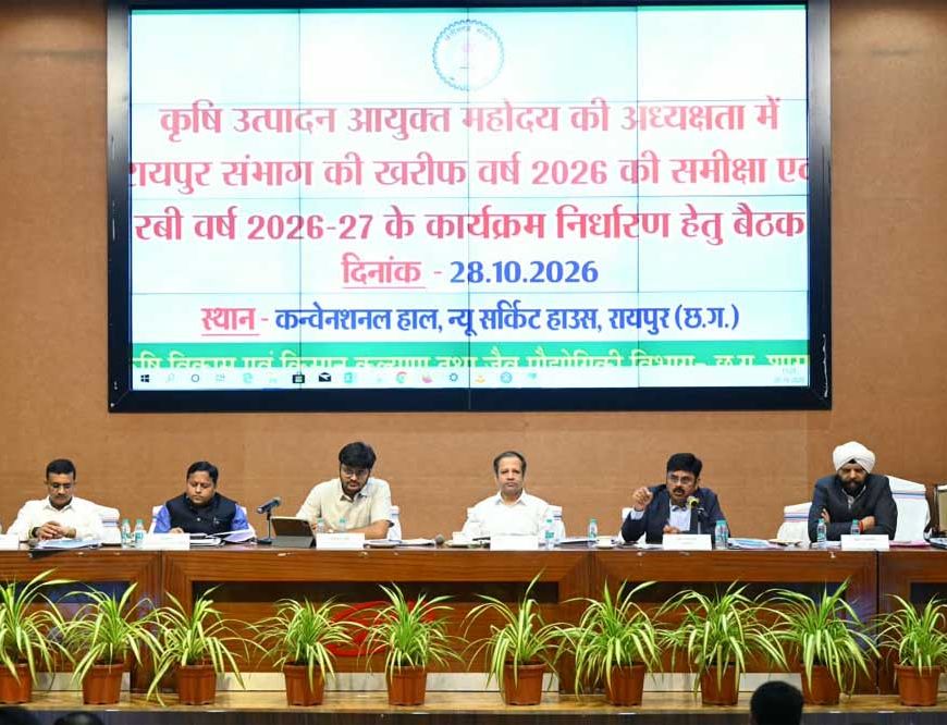 किसानों की आय बढ़ाने बाजार आधारित खेती और फसल विविधीकरण को दें सर्वाेच्च प्राथमिकता-कृषि उत्पादन आयुक्त  परदेशी