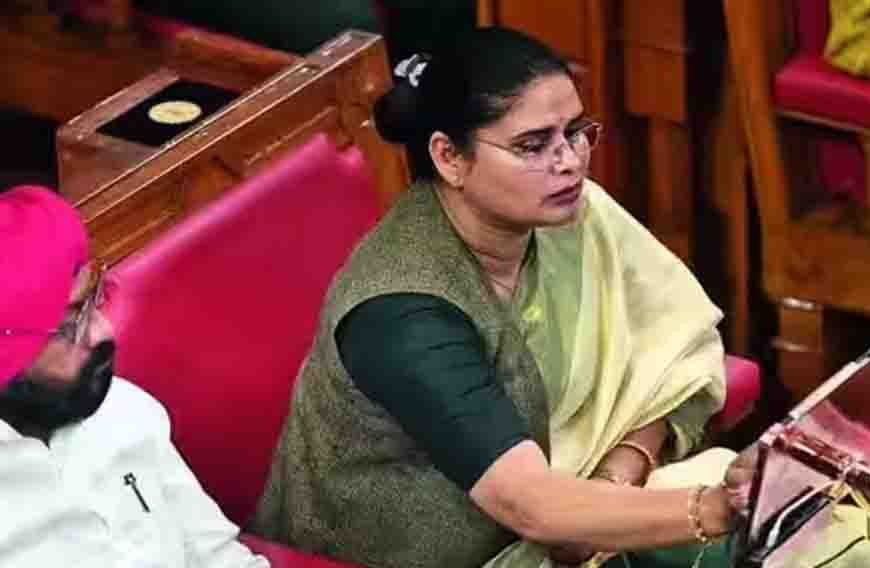 निर्मला सप्रे की विधानसभा सदस्यता पर संकट, अचानक ट्रेनिंग कार्यक्रम में पहुंचीं विधायक