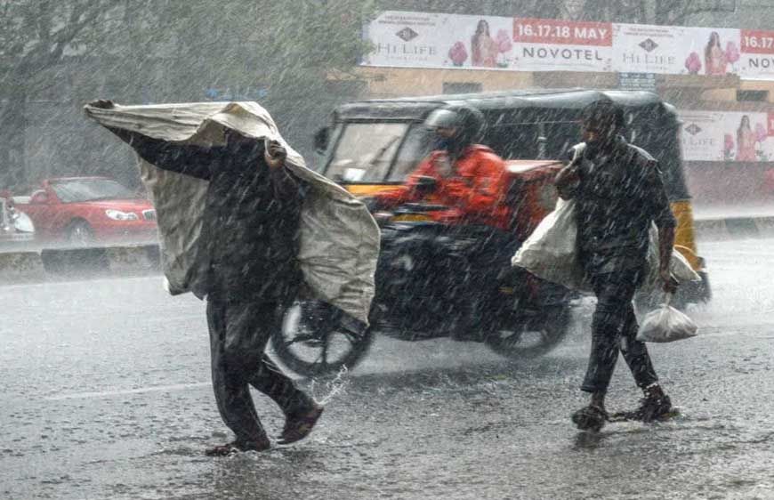 MP में 2 नवंबर तक चक्रवात अर्नब का असर, 33 जिलों में आंधी-बारिश का अलर्ट