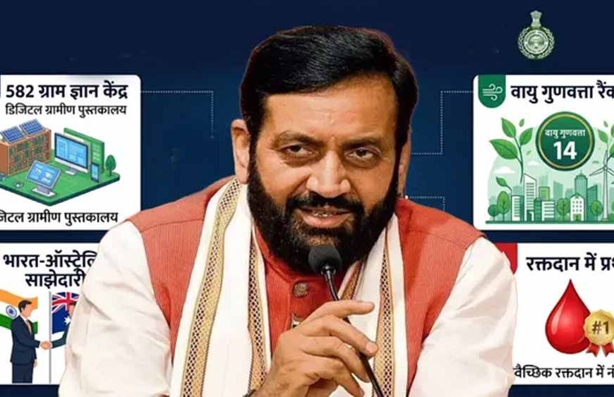 हरियाणा की बड़ी उपलब्धियां, फरीदाबाद की स्वच्छ वायु रैंकिंग से लेकर 582 विलेज नॉलेज सेंटर तक